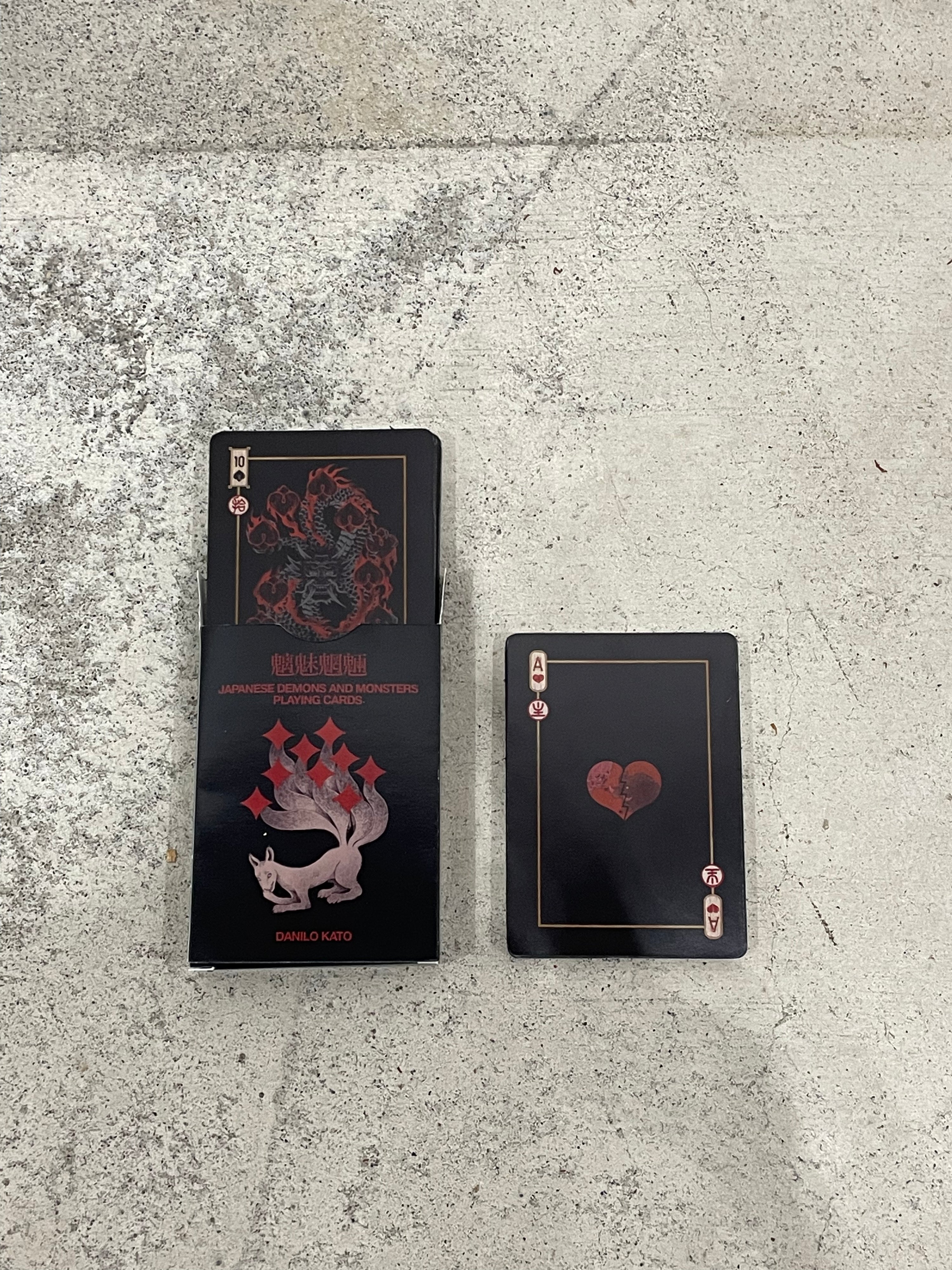 Danilo Kato's Japanese Demons and Monsters Playing cards